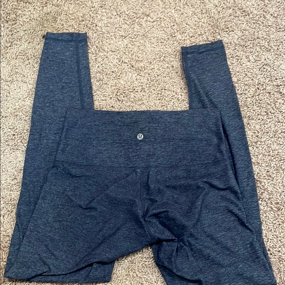 lululemon athletica blue heather Leggings